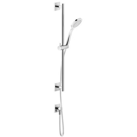 Gessi Emporio Brausestangen Set 600 mm, quadratischer Rosette,