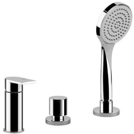 Gessi Emporio Via Manzoni Dreiloch-Wannenrandbatterie für