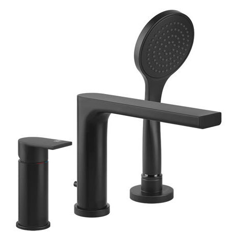 Gessi Emporio Via Manzoni Dreiloch-Wannenrandbatterie, mit
