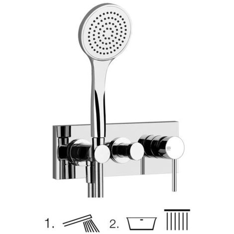 Gessi Emporio Via Tortona Fertigmontageset für