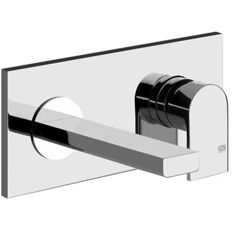 GESSI Farbset MANZONI Fertigmontageset für UP-Waschtischmischer chrom