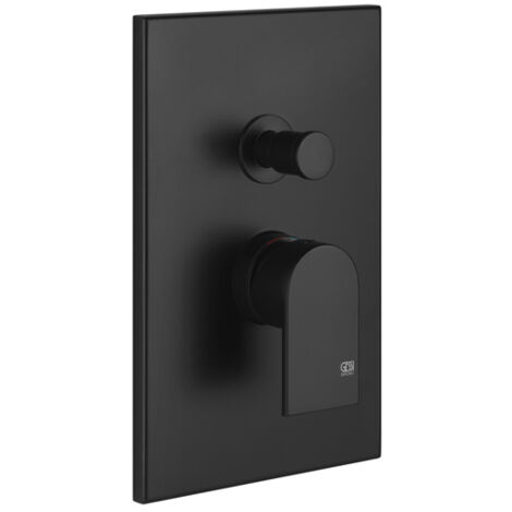 GESSI Farbset Manzoni UP-EHM mit Umstellung eckig für UPK44673, schwarz 44634299