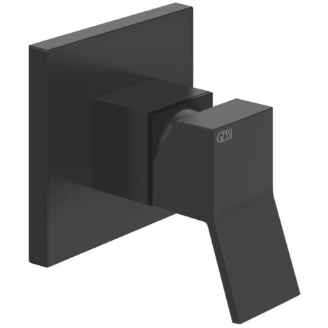 Gessi Farbset Unterputz-WT EHM Rettangolo K für UKP 46112 1 Ausgang oben schwarz XL