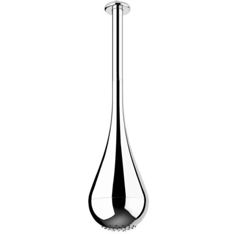 Gessi Goccia Antikalk-Kopfbrause, Länge 598 mm, 1/2 Anschluss,