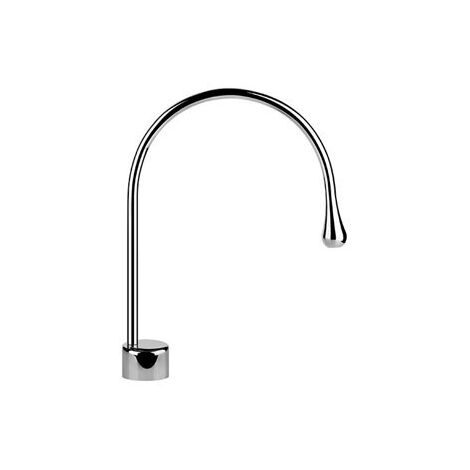 Gessi Goccia bec de lavabo sur colonne, sans vidage, saillie 244