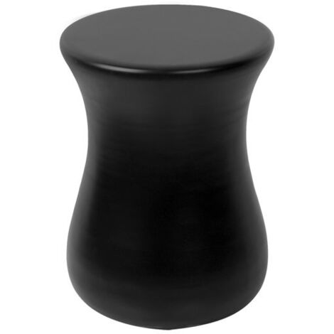 Gessi Goccia Hocker in GRES schwarz, Sitzfläche 337mm, 38182519