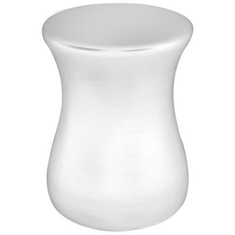 Gessi Goccia Hocker in GRES weiß, Sitzfläche 337mm, 38181519