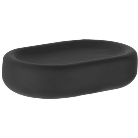 Gessi Goccia Seifenhalter Standversion, Schale in GRES schwarz,