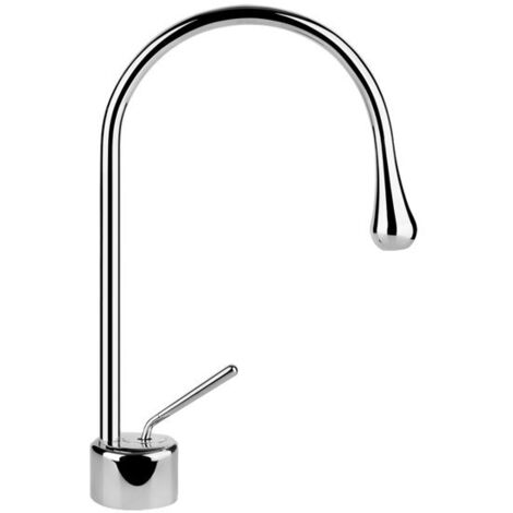 Gessi Goccia Waschtisch-Einhebelmischer mit Auslauf Radius 90 mm,