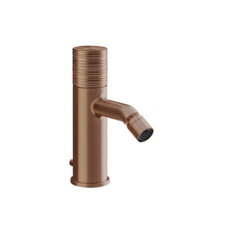 Gessi Habito Bidet-Einhebelmischer, mit Ablaufgarnitur, Ausladung