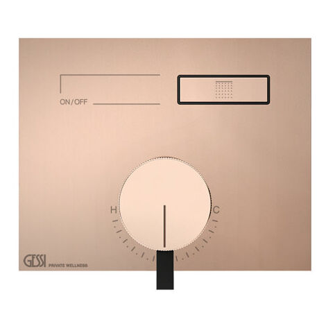 Gessi HI-FI, Fertigmontageset für 1/2 Unterputz-Einhebelmischer