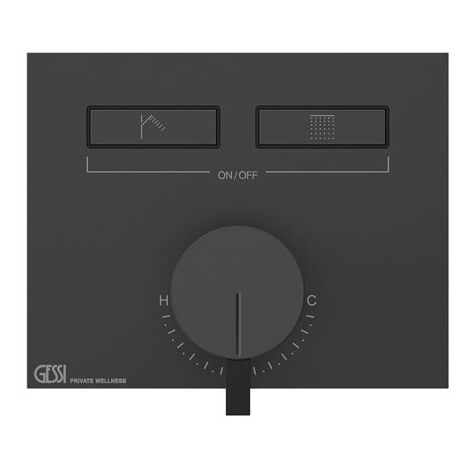Gessi HI-FI, Fertigmontageset für 1/2 Unterputz-Einhebelmischer