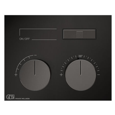 Gessi HI-FI, Fertigmontageset Unterputz-Thermostat mit
