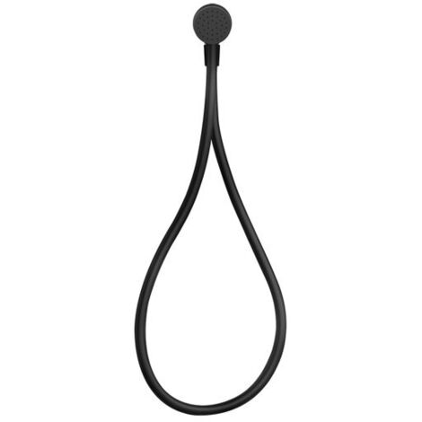 Gessi HI-FI, Wandanschlussbogen-Set 1/2, Schwarz mattem