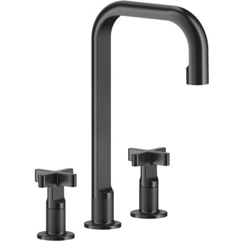 Gessi Inciso+ 3-Loch-Waschtischarmatur, Auslauf H=212 mm x