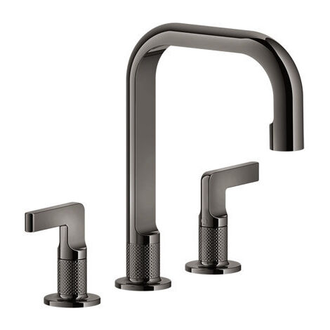 Gessi Inciso- 3-Loch-Waschtischarmatur mit Auslauf H=139 mm x