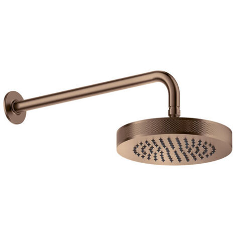 Gessi Inciso Antikalk-Dekor-Kopfbrause D218 mm, mit Gelenk und