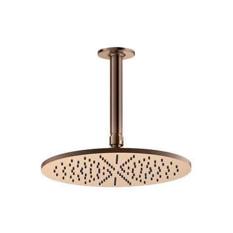 Gessi Inciso Antikalk-Kopfbrause D300 mm, mit Gelenk und