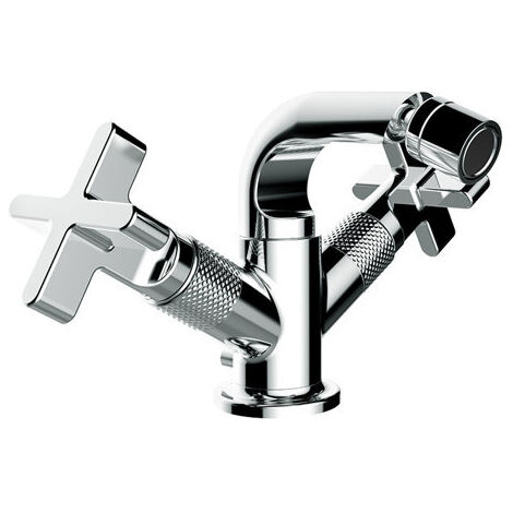 Gessi Inciso+ Bidet-Einhebelmischer, mit Ablaufgarnitur 1 1/4,