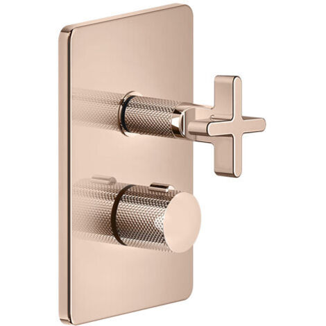Gessi Inciso Dusche Fertigmontageset, für UP-Thermostatmischer,