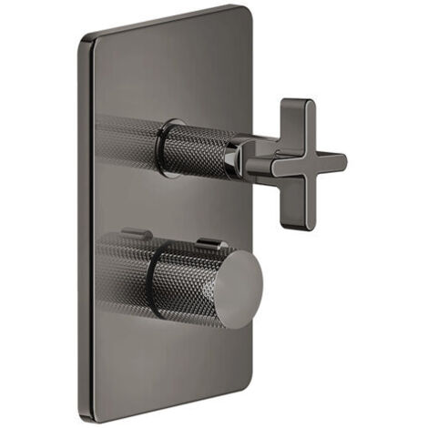 Gessi Inciso Dusche Fertigmontageset, für UP-Thermostatmischer,