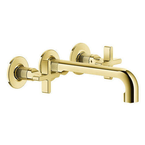 Gessi Inciso+ Farbset für 2-Griff-Waschtisch-Armatur, mit Auslauf