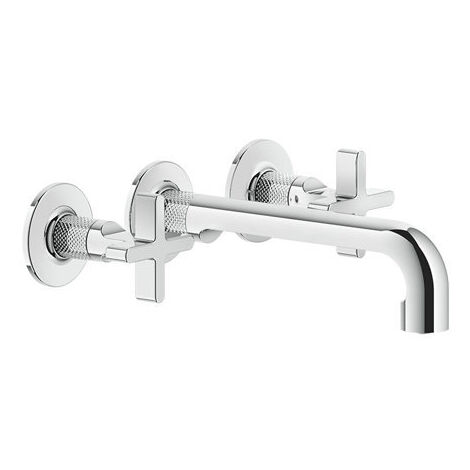 Gessi Inciso+ Farbset für 2-Griff-Waschtisch-Armatur, mit Auslauf