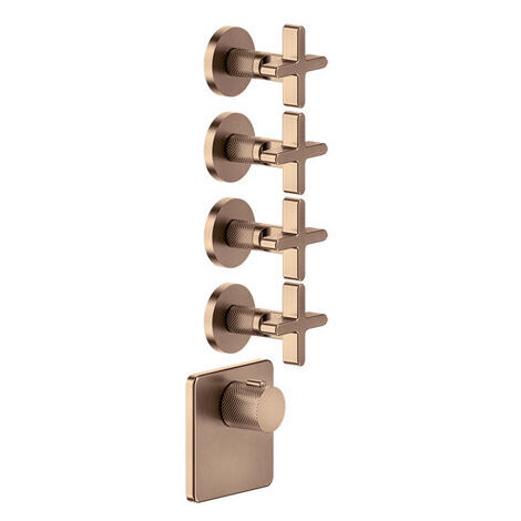 Gessi Inciso Fertigmontage-Set für 3/4 Hochleistungs