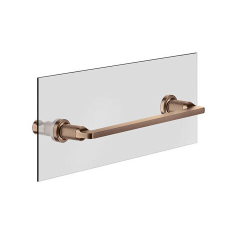 Gessi Inciso Handtuchhalter 300 mm, Montage an Glaswand, 58613708