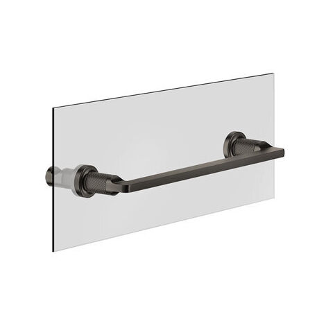 Gessi Inciso Handtuchhalter 300 mm, Montage an Glaswand, 58613726