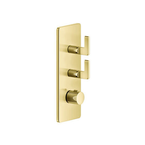 Mamoli Hipster Colonne De Douche Thermostatique, Douchette Stick Et Douche De Tete Chrome A1178251