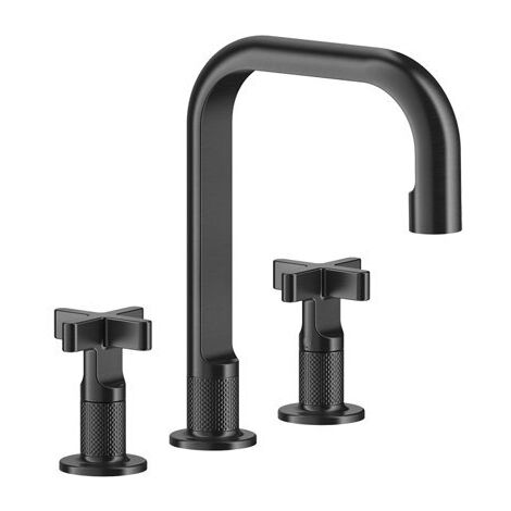 Gessi Inciso+ Mélangeur lavabo 3 trous, bec H=139 mm x 160 mm