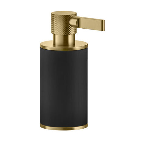 Gessi Inciso Standseifenspender, Behälter Schwarz matt, 58538727