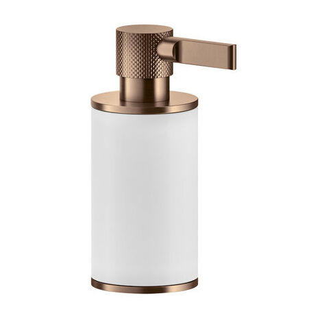 Gessi Inciso Standseifenspender, Behälter weiß matt, 58537708