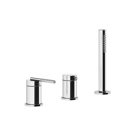 Gessi Ingranaggio Dreiloch-Wannenrand-Armatur,