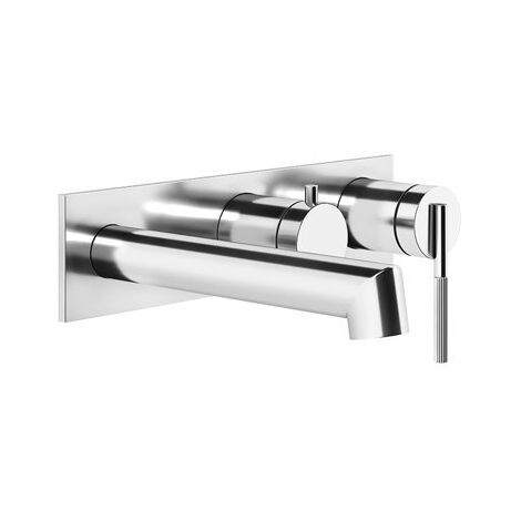 Gessi Ingranaggio Fertigmontageset, eckiger Platte für