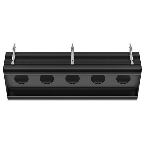 Gessi lineares Deckeneinbau-System, Grundkörper L = 1090 mm mit