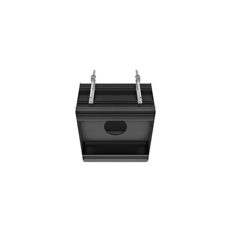 Gessi lineares Deckeneinbau-System, Grundkörper L = 250 mm mit