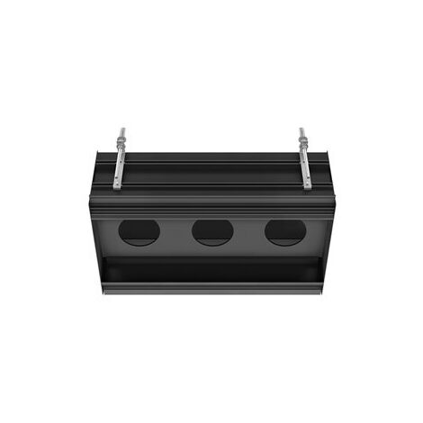 Gessi lineares Deckeneinbau-System, Grundkörper L = 670 mm mit