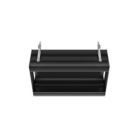 Gessi lineares Deckeneinbau-System, Grundkörper L = 670 mm mit