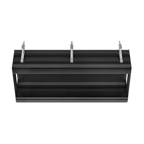Gessi lineares Deckeneinbau-System, Grundkörper L = 880 mm für