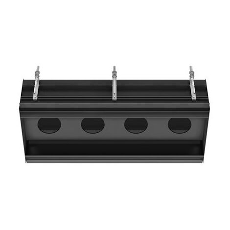 Gessi lineares Deckeneinbau-System, Grundkörper L = 880 mm mit