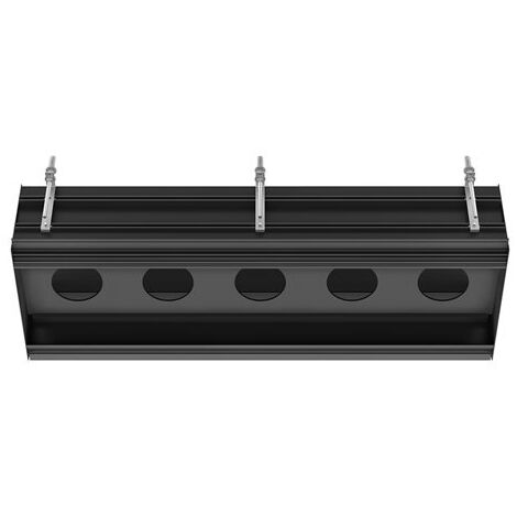 Gessi lineares Deckeneinbau-System, Grundkörper mit