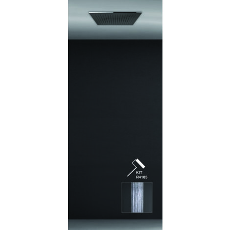 Gessi Minimali, Dusch-Einbau-System 300x500 Strahlart Regen,