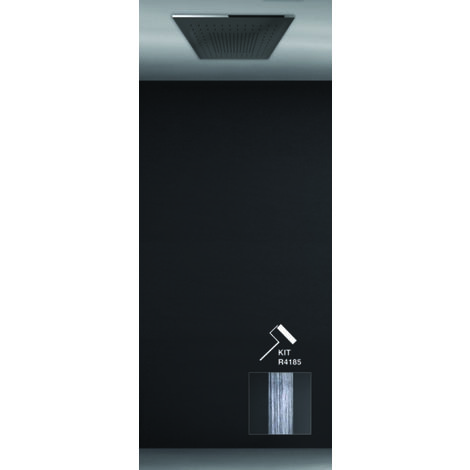 Gessi Minimali, Dusch-Einbau-System 505x505 Strahlart Regen,