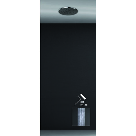 Gessi Minimali, Dusch-Einbau-System D355 Strahlart Regen,