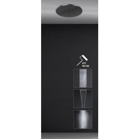 Gessi Minimali, Dusch-Einbau-System D502 Strahlart Regen,