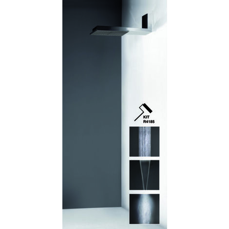 Gessi Minimali, Multifunktions-Duschsystem 350x350 Strahlart