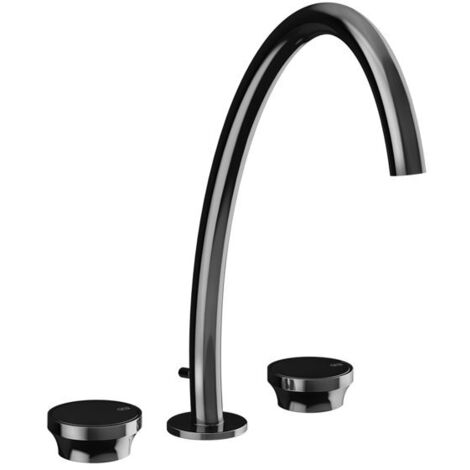 Gessi Origini 3-Loch Waschtischarmatur, hohe Version, mit