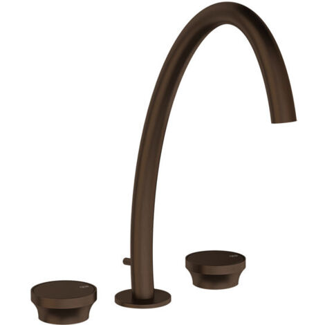 Gessi Origini 3-Loch Waschtischarmatur, hohe Version, mit